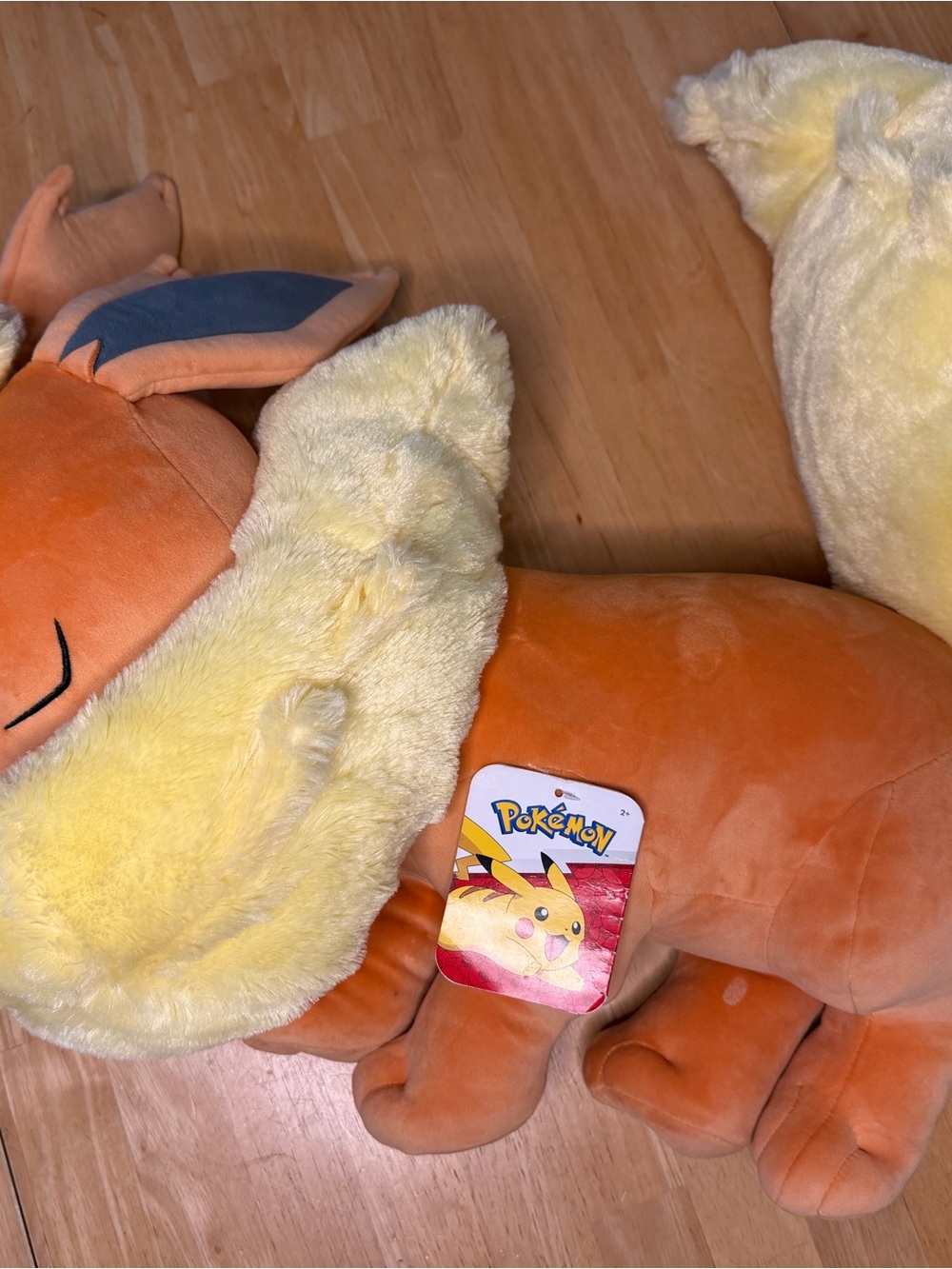 Pokemon Flareon Plush - Orange and Cream Soft Toy